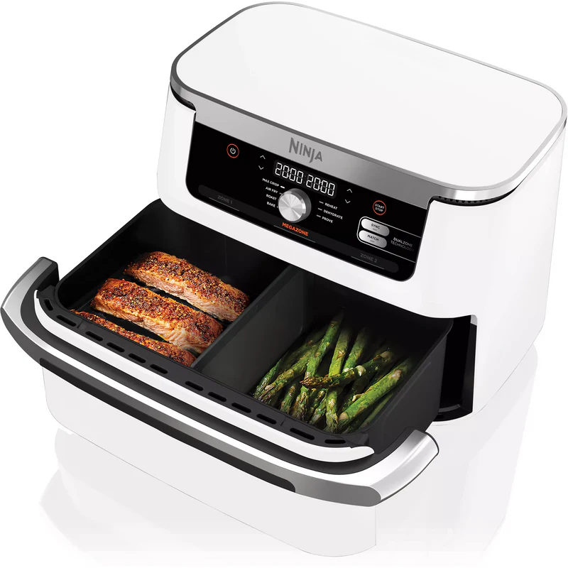 Ninja AirFryer Foodi FLEX 7-en-1 – 10,4 L (Blanc)
