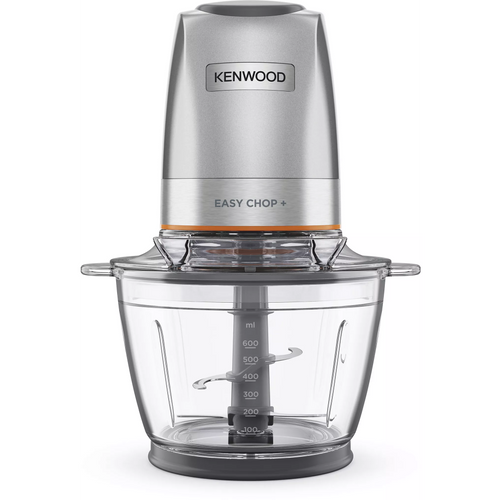 Kenwood hachoir Easy Chop+Lames QuadBlade 600ml, 500W , Bol en verre