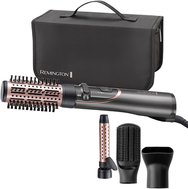 فرشاة تصفيف الشعر الدوارة ريمنجتون كونفيدنس كيرل آند ستريت 