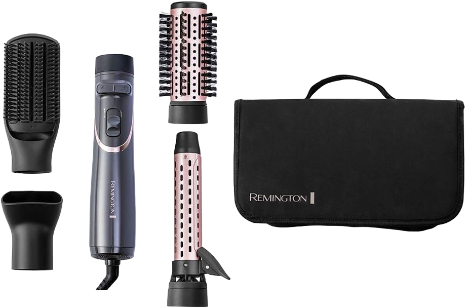 فرشاة تصفيف الشعر الدوارة ريمنجتون كونفيدنس كيرل آند ستريت 