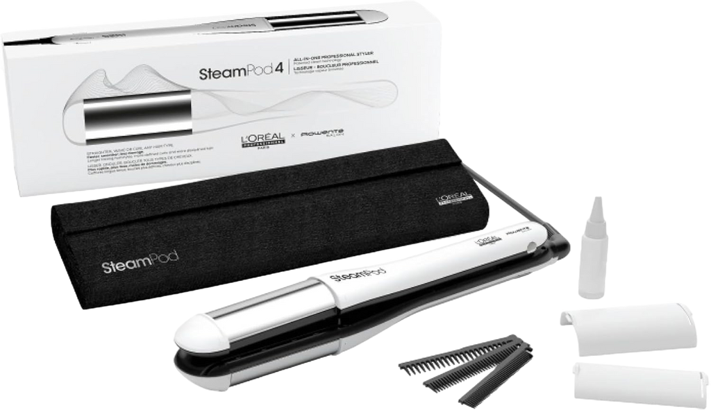 ستيم بود 4 - جهاز تمليس وتجعيد الشعر بالبخار الاحترافي