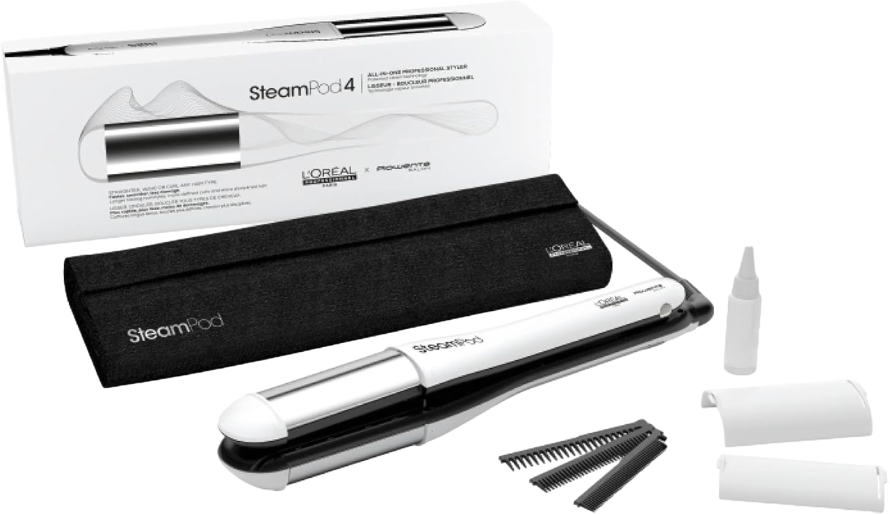 ستيم بود 4 - جهاز تمليس وتجعيد الشعر بالبخار الاحترافي