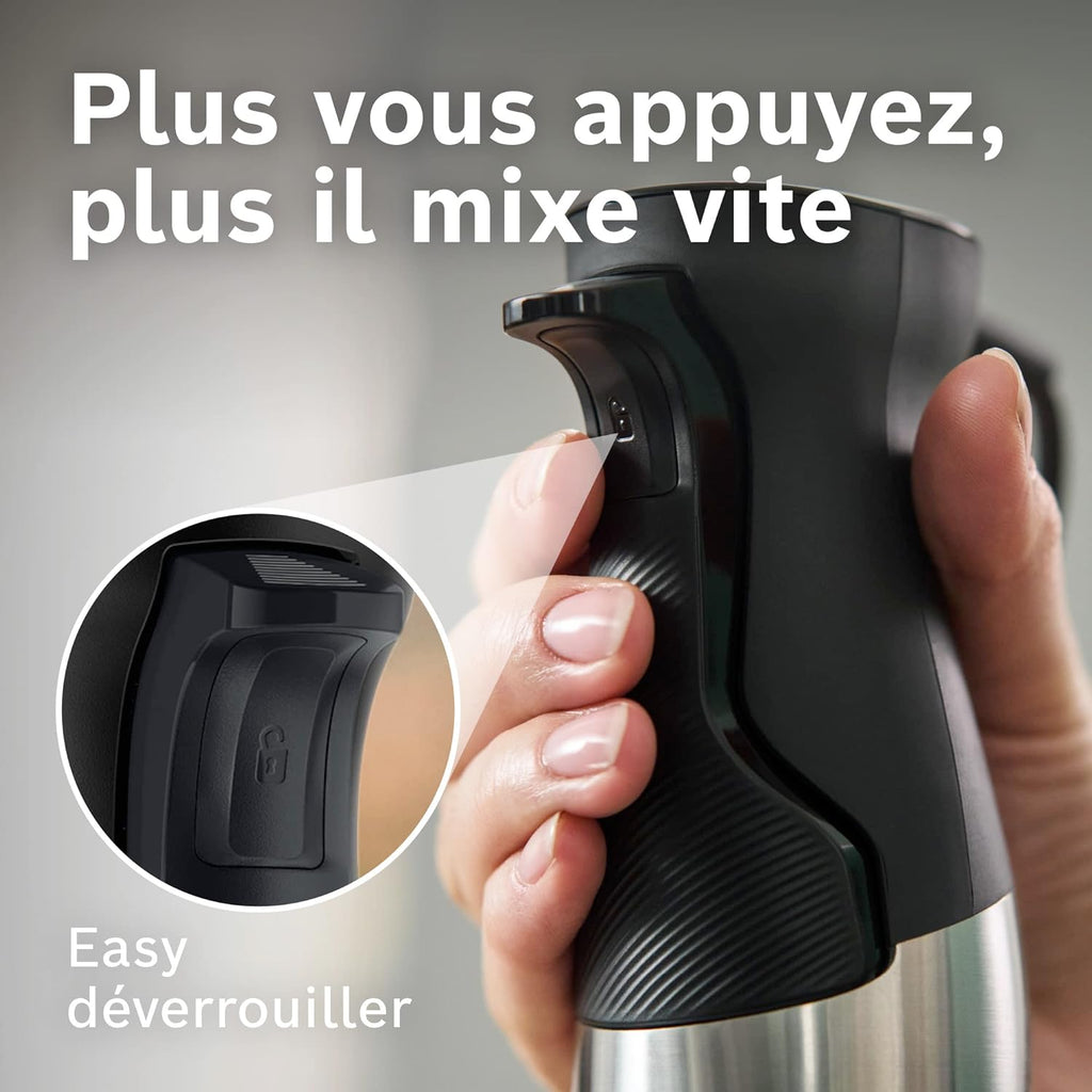 Bosch - ErgoMaster Series 4 Mixeur plongeant, 1000W,