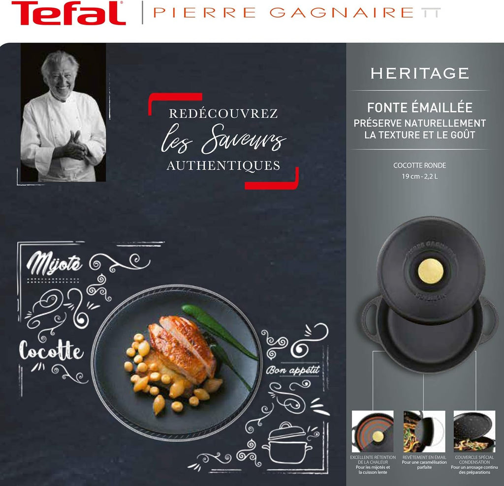 TEFAL fonte Pierre Gagnaire heritage 7,2 L Ovale