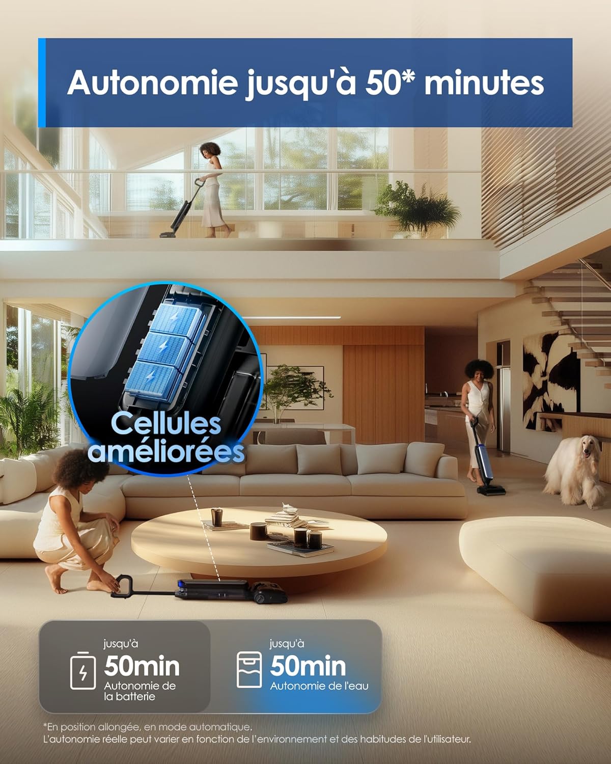 مكنسة كهربائية وممسحة تاينكو - فلور ون إس 9 أرتيست