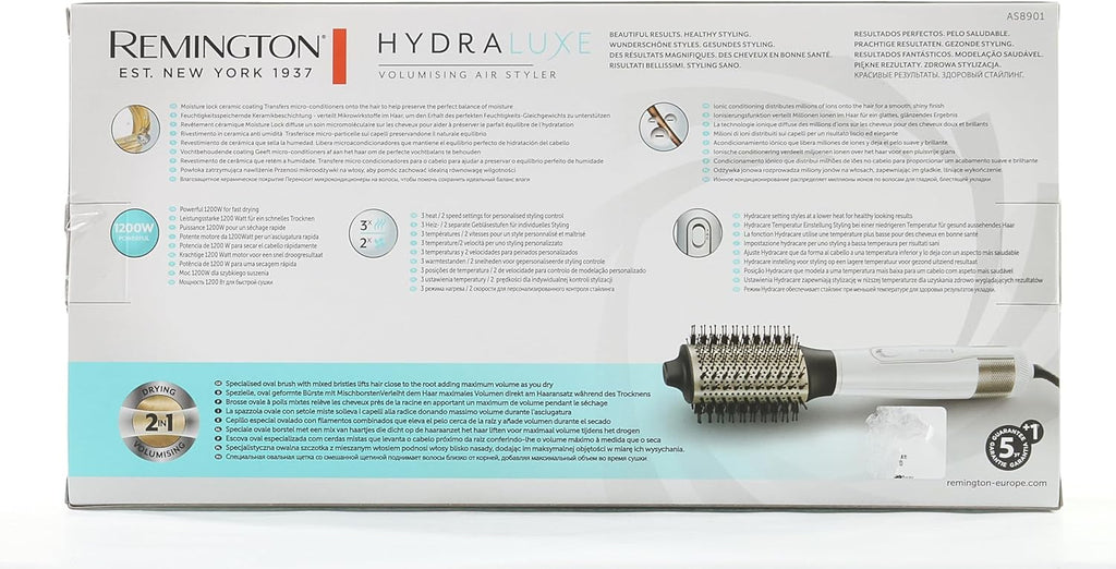 فرشاة مجفف الشعر ريمنجتون هيدرالوكس فوليوم 