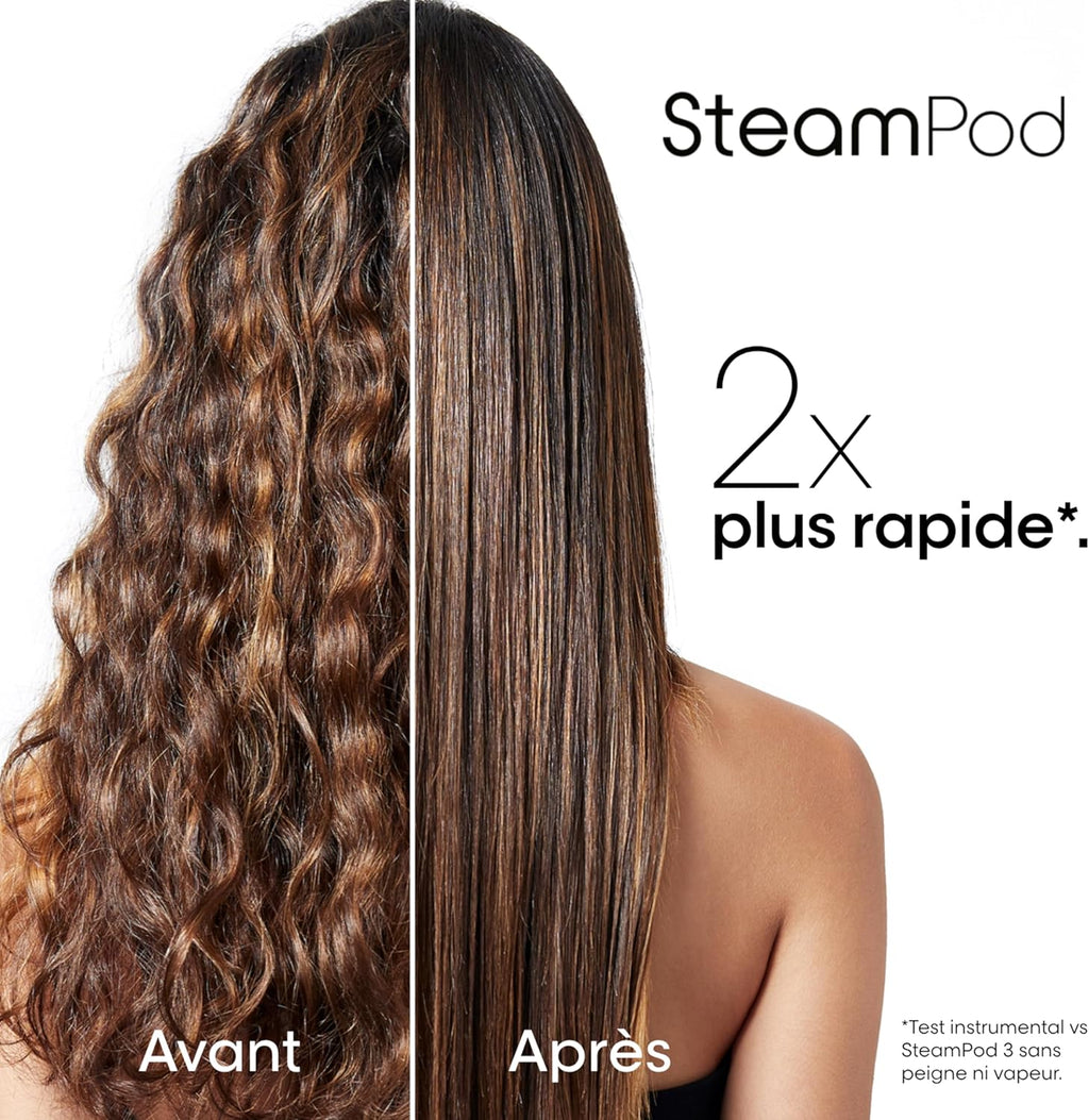 L'Oréal Professionnel  Steampod 3 - Lisseur Vapeur Professionnel 2-en-1