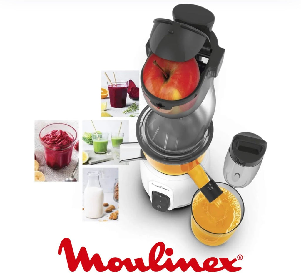 Ultra Juice ZU600110 Extracteur de jus - 200W - Fonction EasyClean - Tube d'alimentation XL