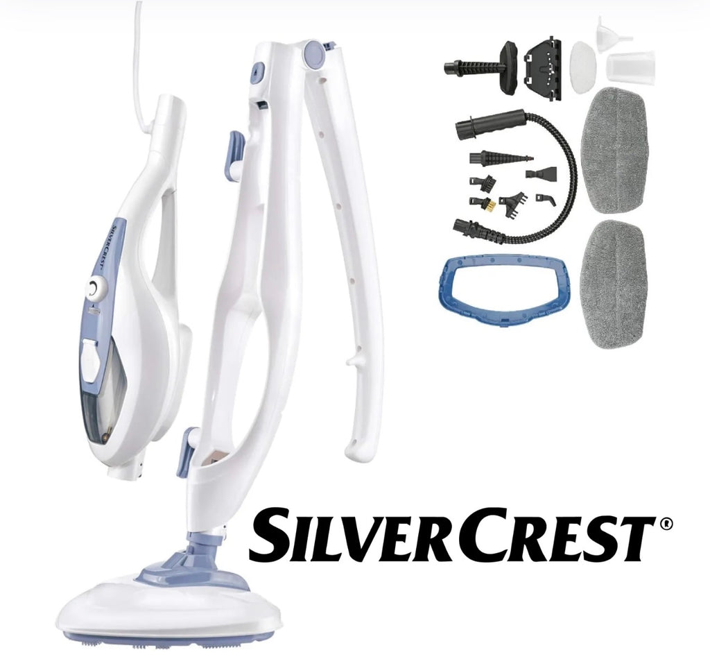 Nettoyeur à vapeur 2-en-1 SilverCrest – 1500 W