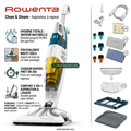 Rowenta Clean and Steam - Aspirateur a vapeur