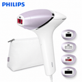 Philips Lumea Épilateur à lumière pulsée Série 8000 - épilateur avec technologie
SenselQ, 4 embouts et tondeuse-stylo Satin Compact, utilisation filaire (modèle BRI949/00)