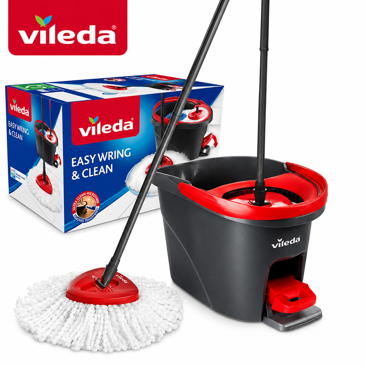 Vileda Easy Wring & Clean – Noir