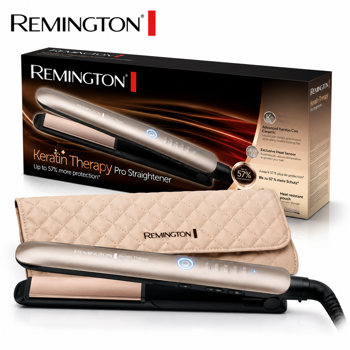 Lisseur Remington Keratin Therapy