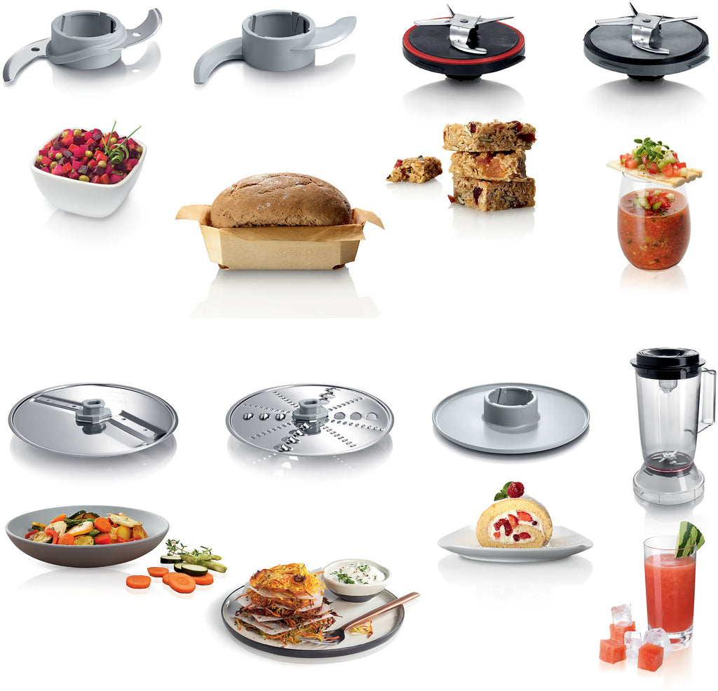Bosch MultiTalent 3  – Robot de cuisine Multifonctions - plus de 20 fonctions – 800 W - 2,3 L