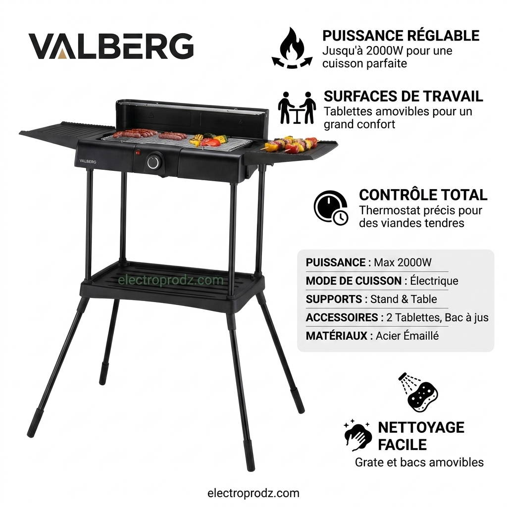 VALBERG Barbecue sur pied
