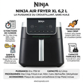 Ninja Air Fryer XL 6,2 L – La puissance du croustillant, sans huile