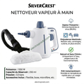 Nettoyeur Vapeur à Main SilverCrest – Puissance et Précision pour un Nettoyage Profond