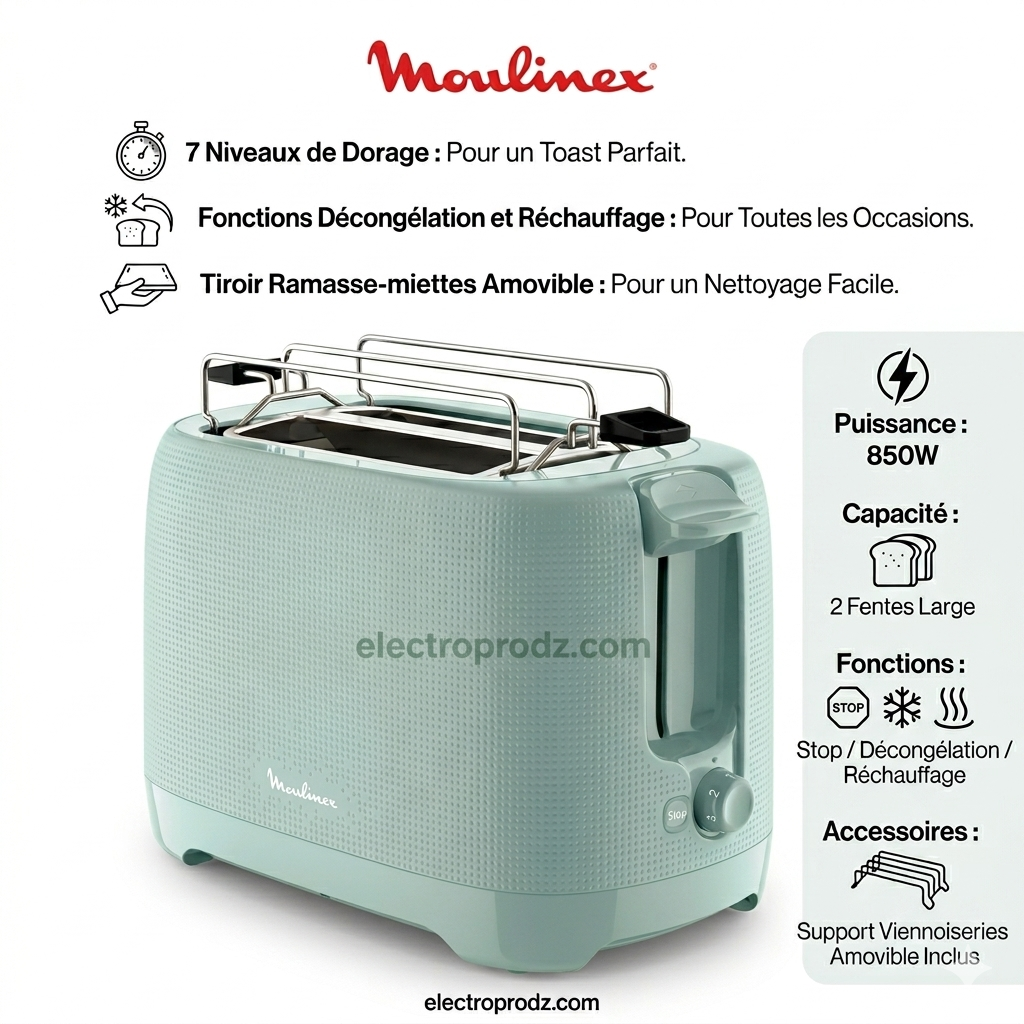 Moulinex Grille Pain Morning Plus