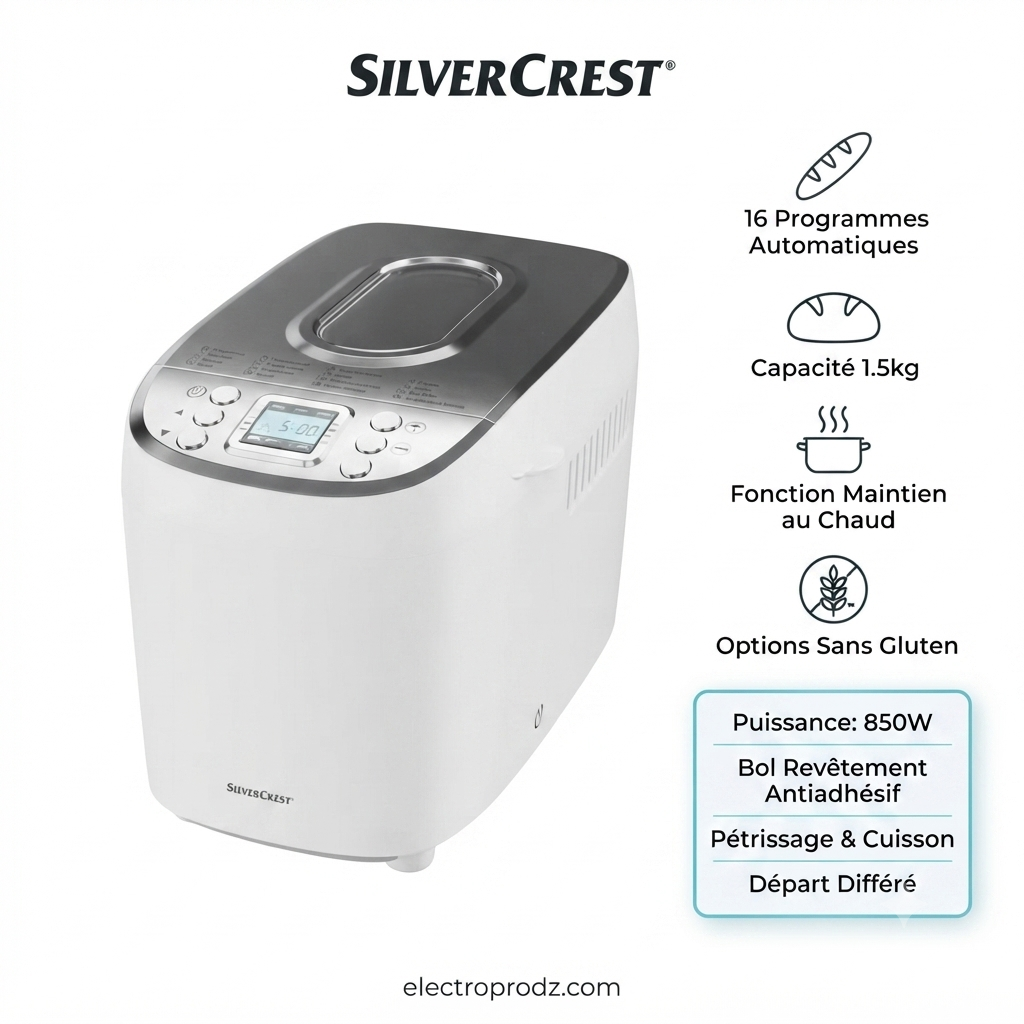 Machine a pain SilverCrest