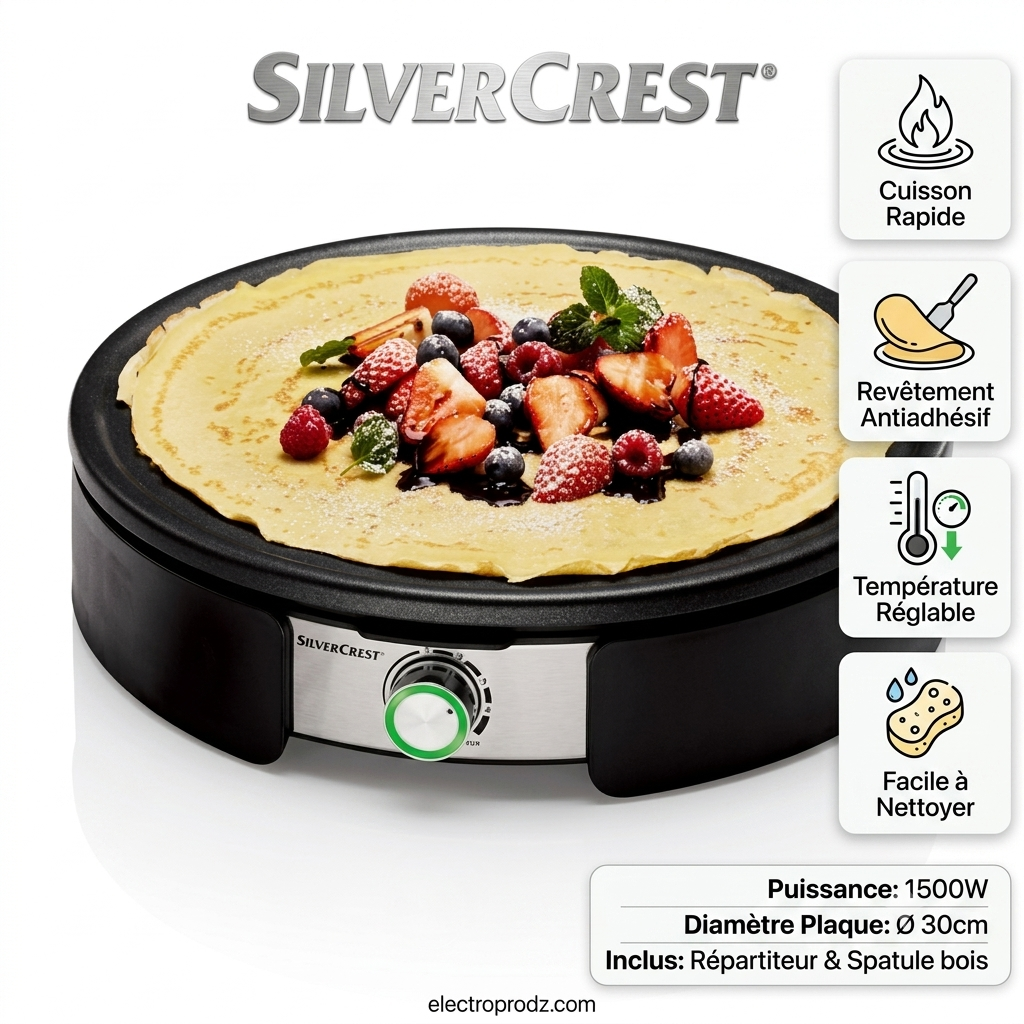 Crêpière SilverCrest