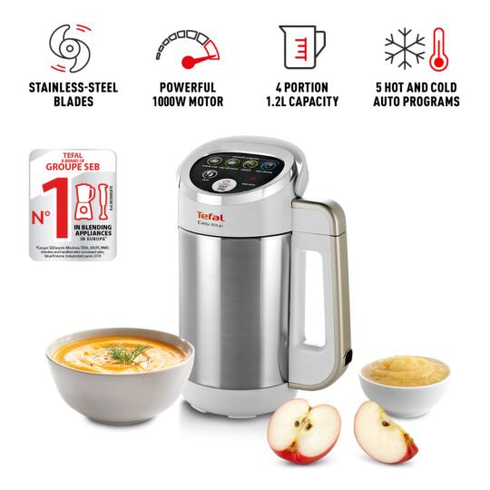 Tefal BL841N10 Blender Chauffant 1000W – 1,2L