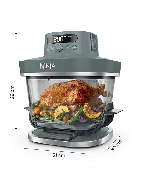 Ninja CRISPi PRO 5-in-1 XL Glass Air Fryer Green - AS090GN