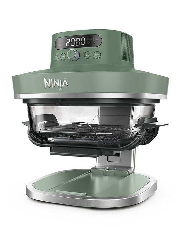 Ninja CRISPi PRO 5-in-1 XL Glass Air Fryer Green - AS090GN