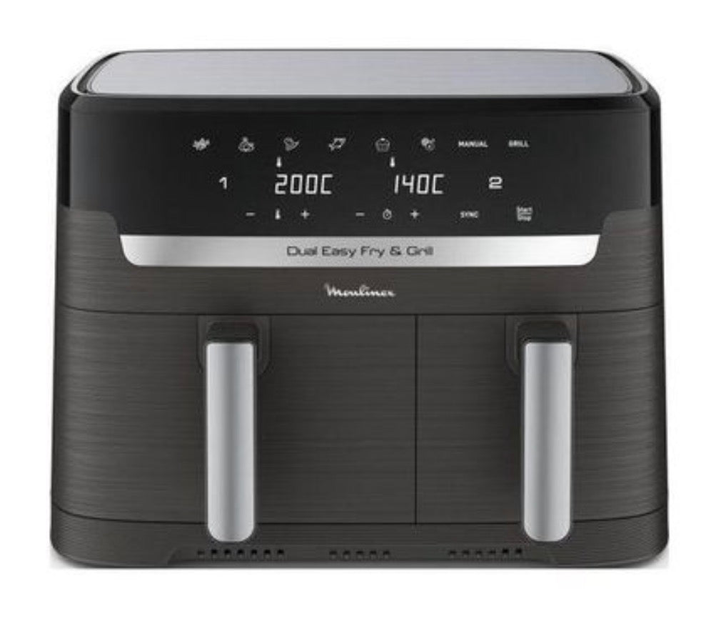 Moulinex Air Fryer 8,3L Dual easy fry and grill