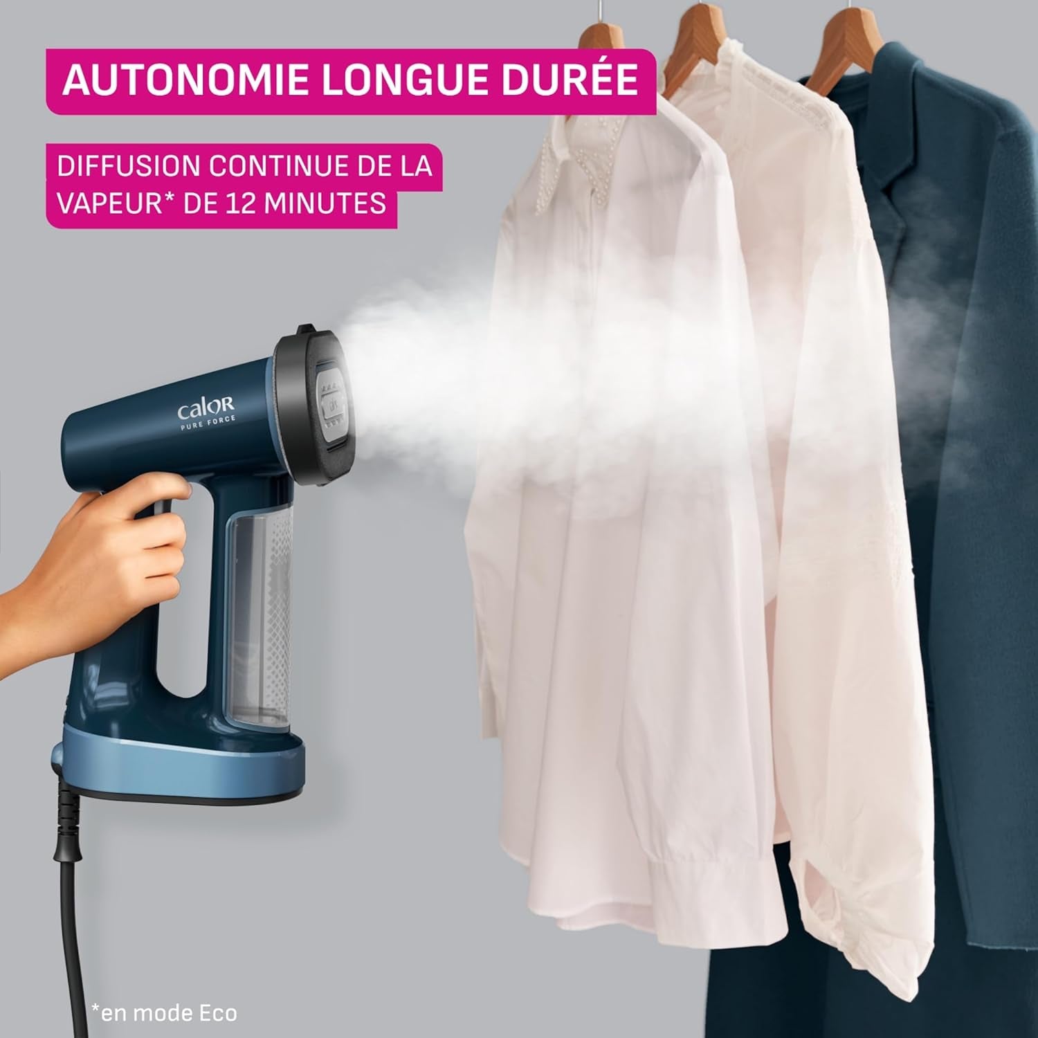 Défroisseur vapeur Calor Pure Force 3-en-1