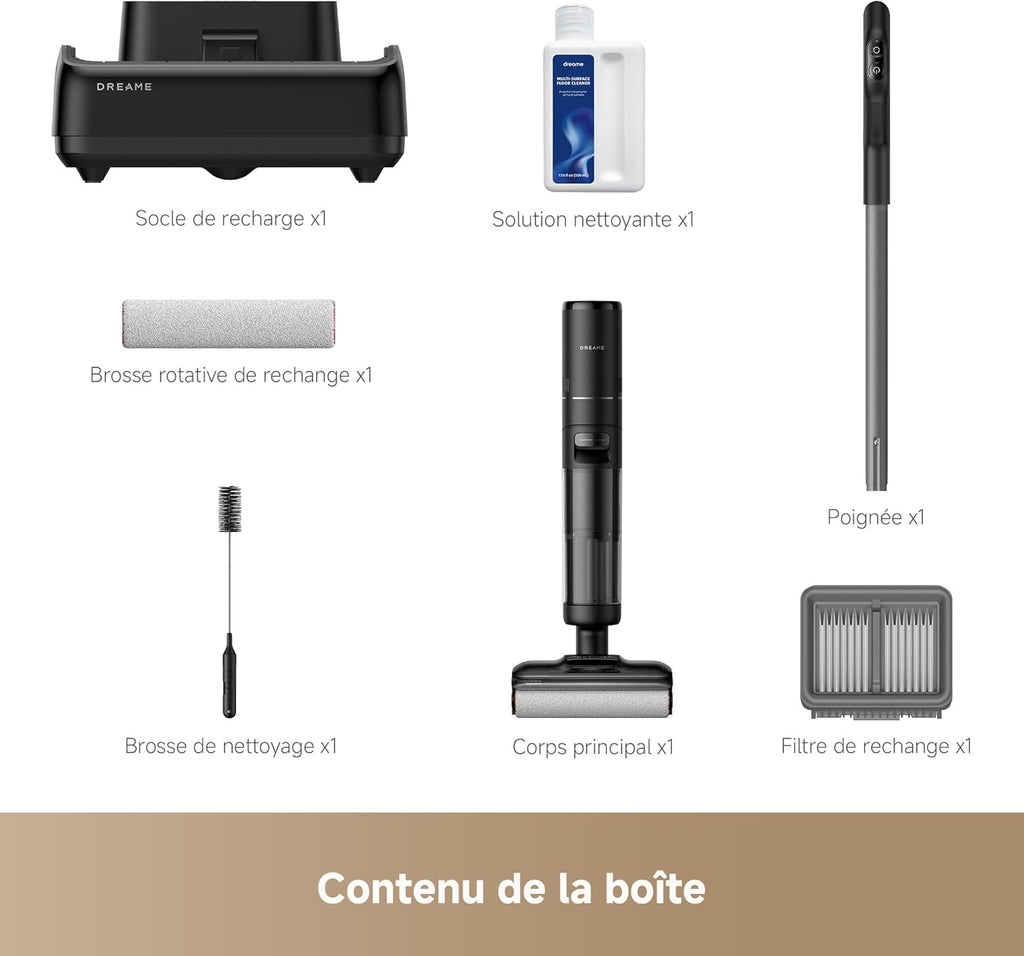 DREAME H12 Pro FlexReach Aspirateur Laveur