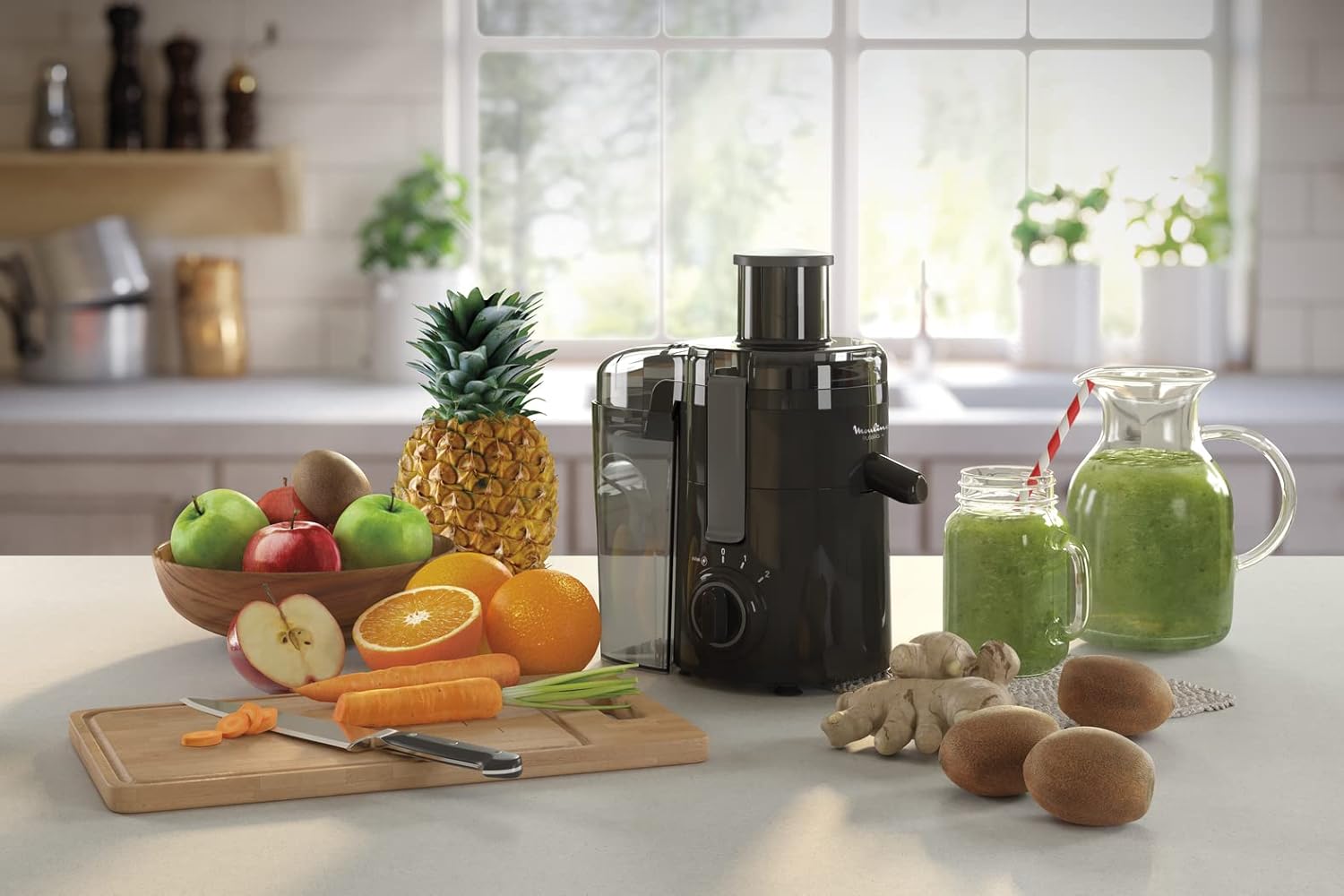 Moulinex Frutelia Plus Centrifugeuse, 950 ml, 350 W
