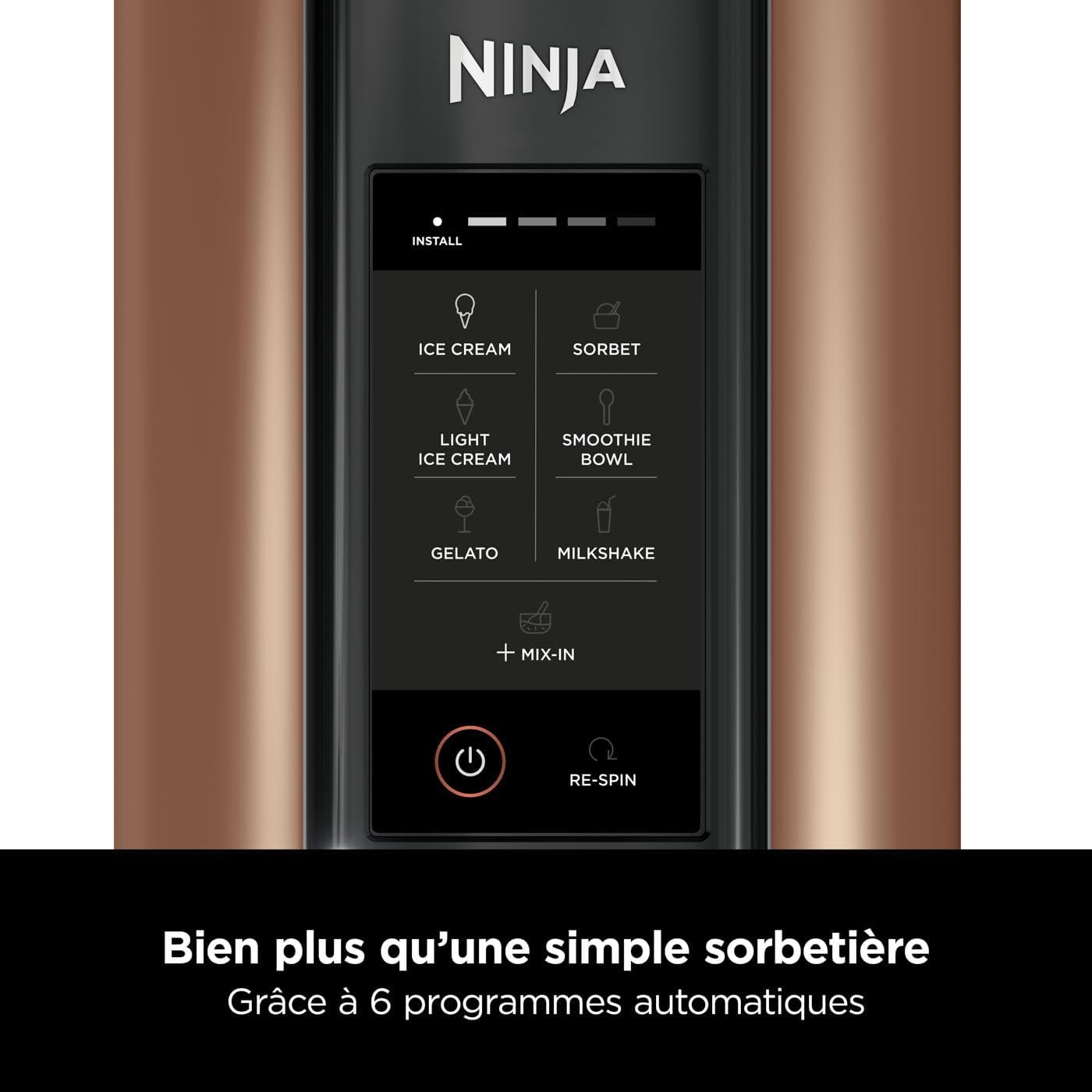 Sorbetière Ninja CREAMi – 800W – 1,4L – 7 Programmes