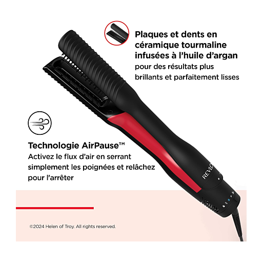 REVLON ONE STEP AIR STRAIGHT RVDR5330E SÈCHE-CHEVEUX LISSANT 2 EN 1