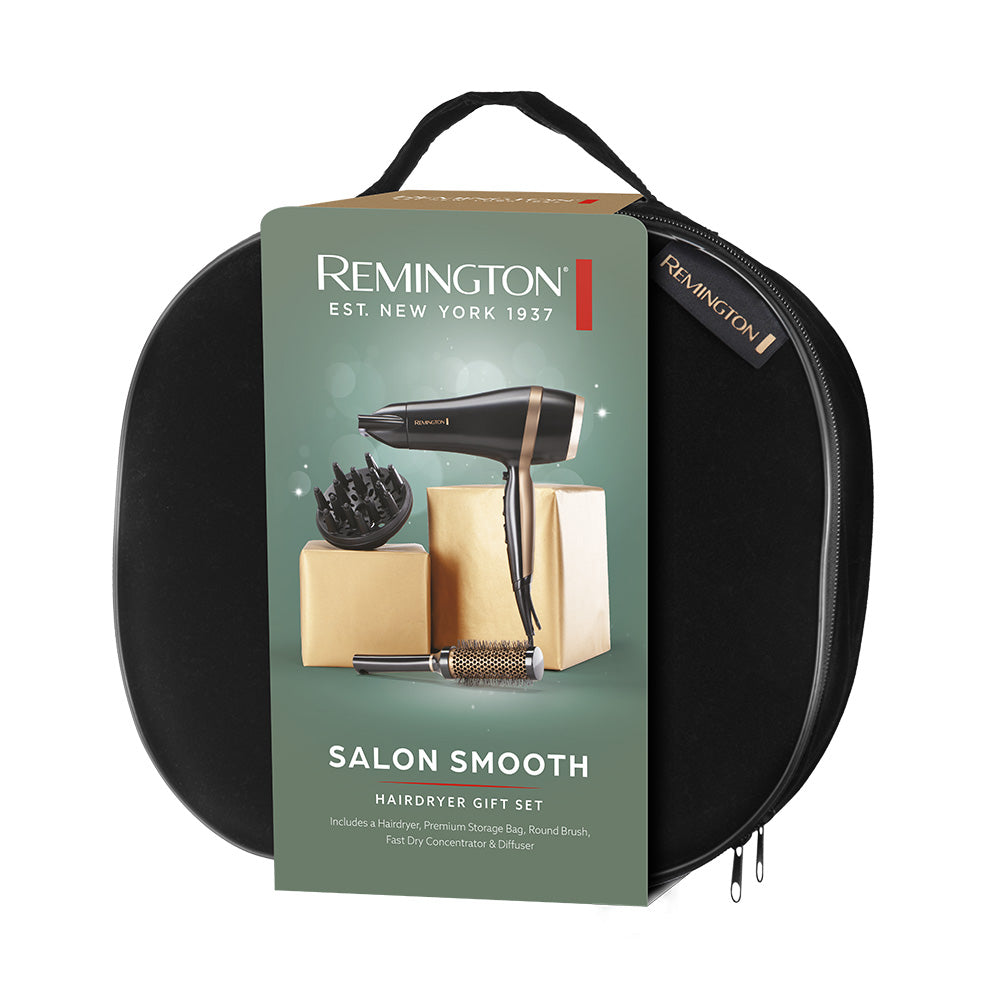Remington Salon Smooth Hair Dryer Gift Set | D6960GP
