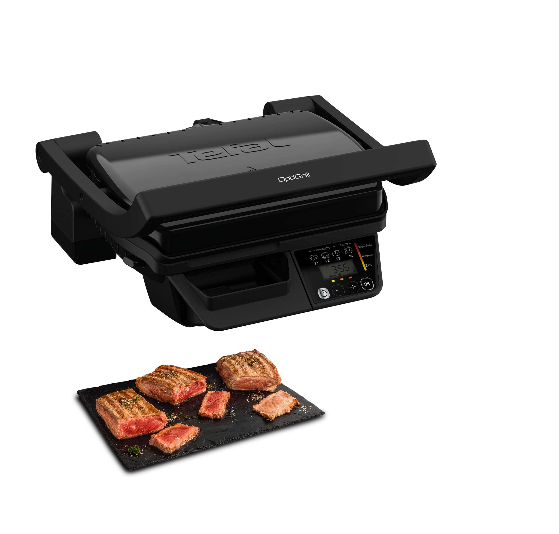 OPTIGRILL+ | 6 Automatic Programs + Manual Mode |GC712D28