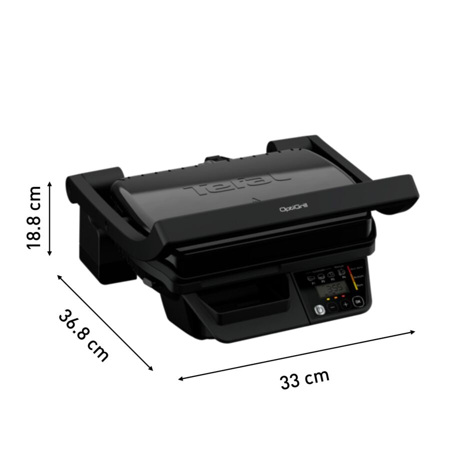 OPTIGRILL+ | 6 Automatic Programs + Manual Mode |GC712D28