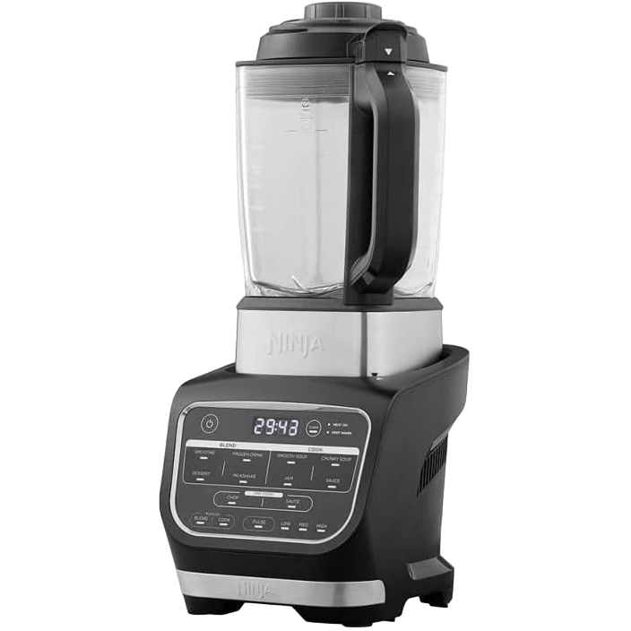 خلاط نينجا فودي المُسخّن بتقنية Auto-iQ - ١٠ برامج - ١٠٠٠ واط