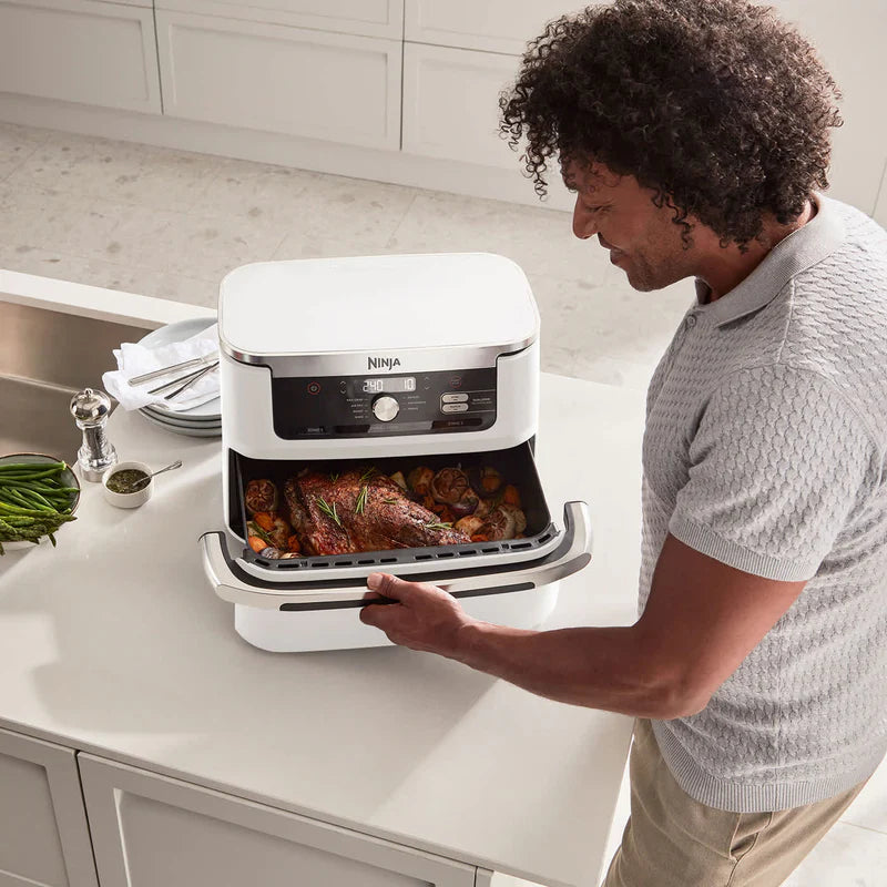 Ninja AirFryer Foodi FLEX 7-en-1 – 10,4 L (Blanc)