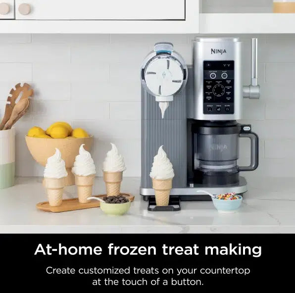 Ninja CREAMi Scoop & Swirl NC701 — Machine à Glace & Soft-Serve 13-en-1 " 13 millions 3000 DA "