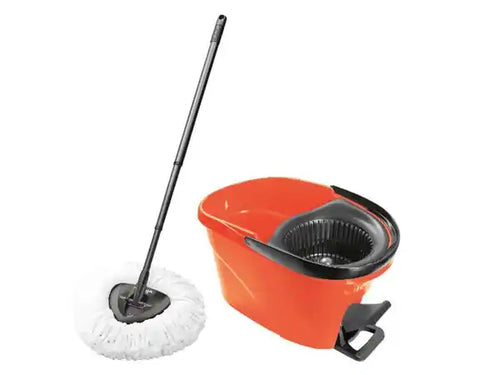 Vileda Easy Wring & Clean – Noir, Orange ou Vert