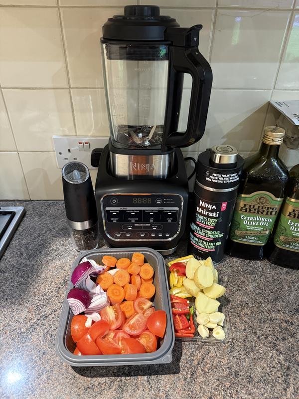 خلاط نينجا فودي المُسخّن بتقنية Auto-iQ - ١٠ برامج - ١٠٠٠ واط