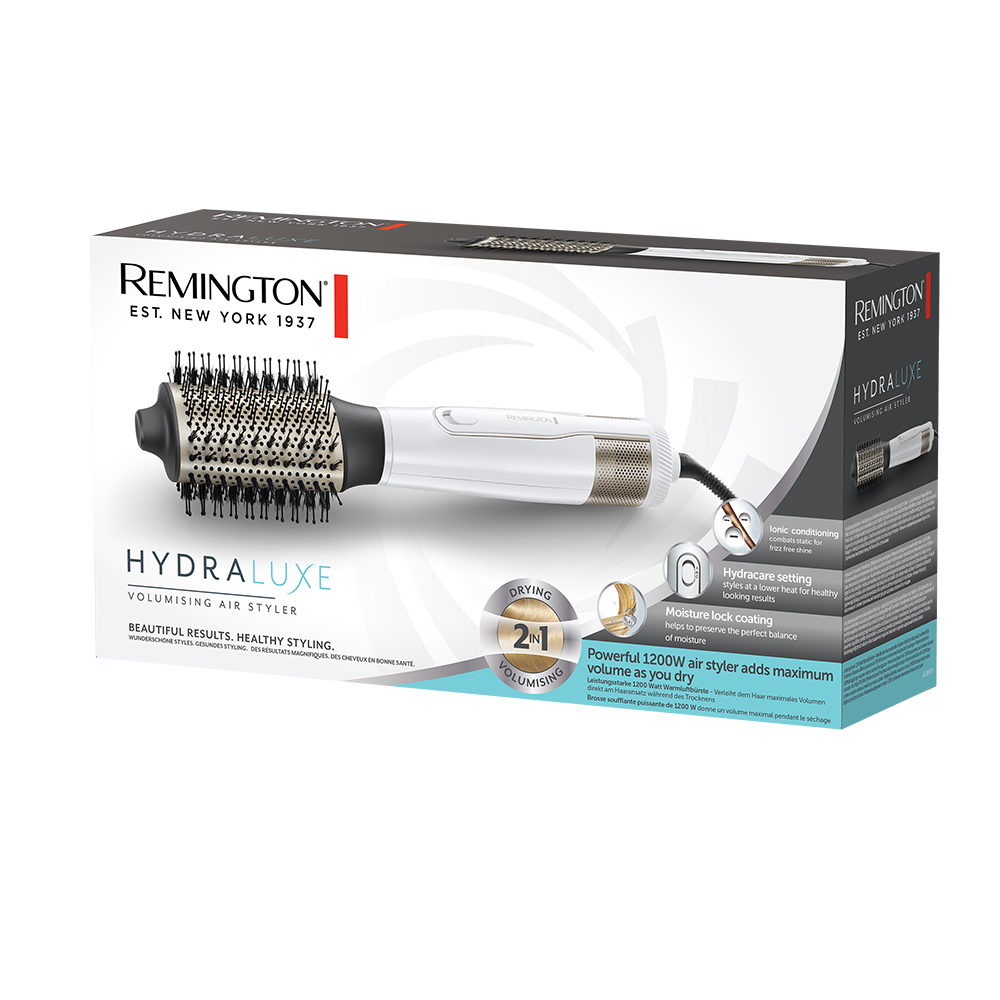 فرشاة مجفف الشعر ريمنجتون هيدرالوكس فوليوم 