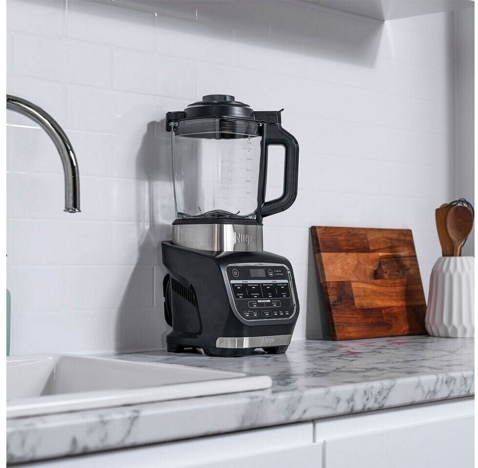 خلاط نينجا فودي المُسخّن بتقنية Auto-iQ - ١٠ برامج - ١٠٠٠ واط